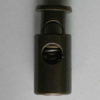 S CORD STOPPER WITH SPRING 28MM BRASS (20) 330228
