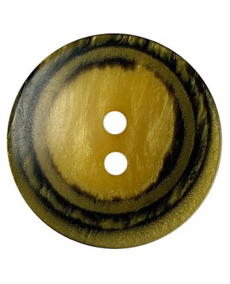 D ROUND WITH 2 HOLES 23MM YELLOW (12) 348809