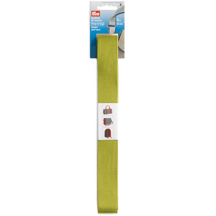 STRAP FOR BAGS 30MM GREEN 3M 965190