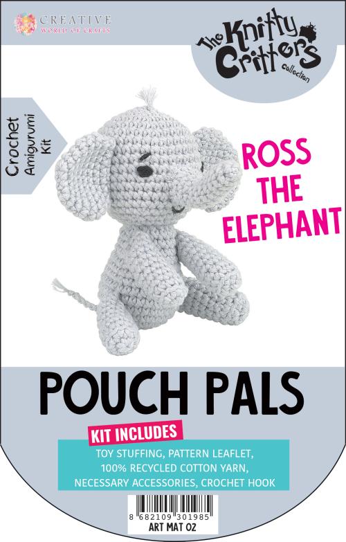 POUCH PALS - ROSS THE ELEPHANT