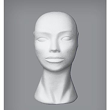 POLYSTYRENE FEMALE HEAD