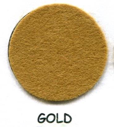 Handicraft Felt Squares 9x9 10PK GOLD