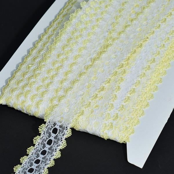 SLOTTED LACE 46M APPROX. WT/LEM