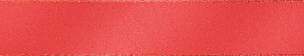 Polyester D/S Ribbon 50M 22 Coral