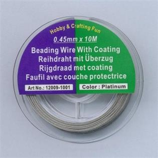 BEADING WIRE WITH COATING 0.45MM X 10M 1001