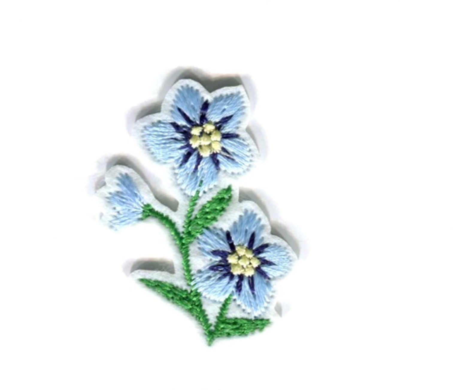 MOTIF FLOWER BLUE 1148