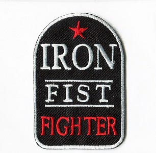 MOTIF IRON FIST FIGHTER PATCH BLACK 2041