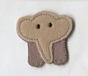 MOTIF ELEPHANT GREY/BROWN 5201