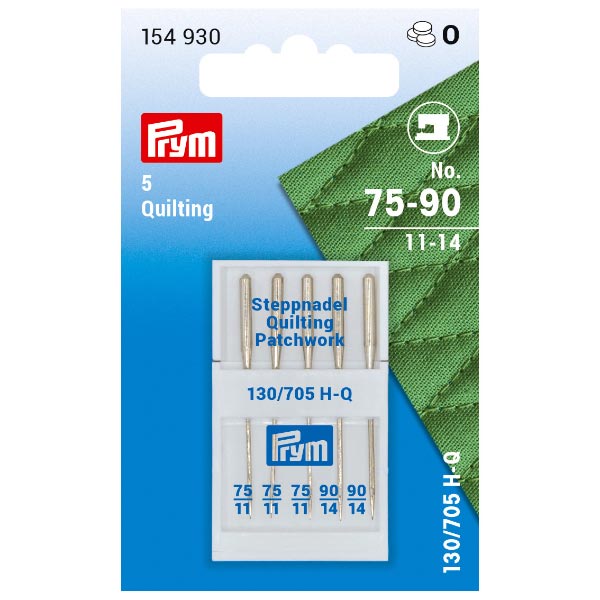 SEWING MACHINE NEEDLES QUILTING 75+90 154930