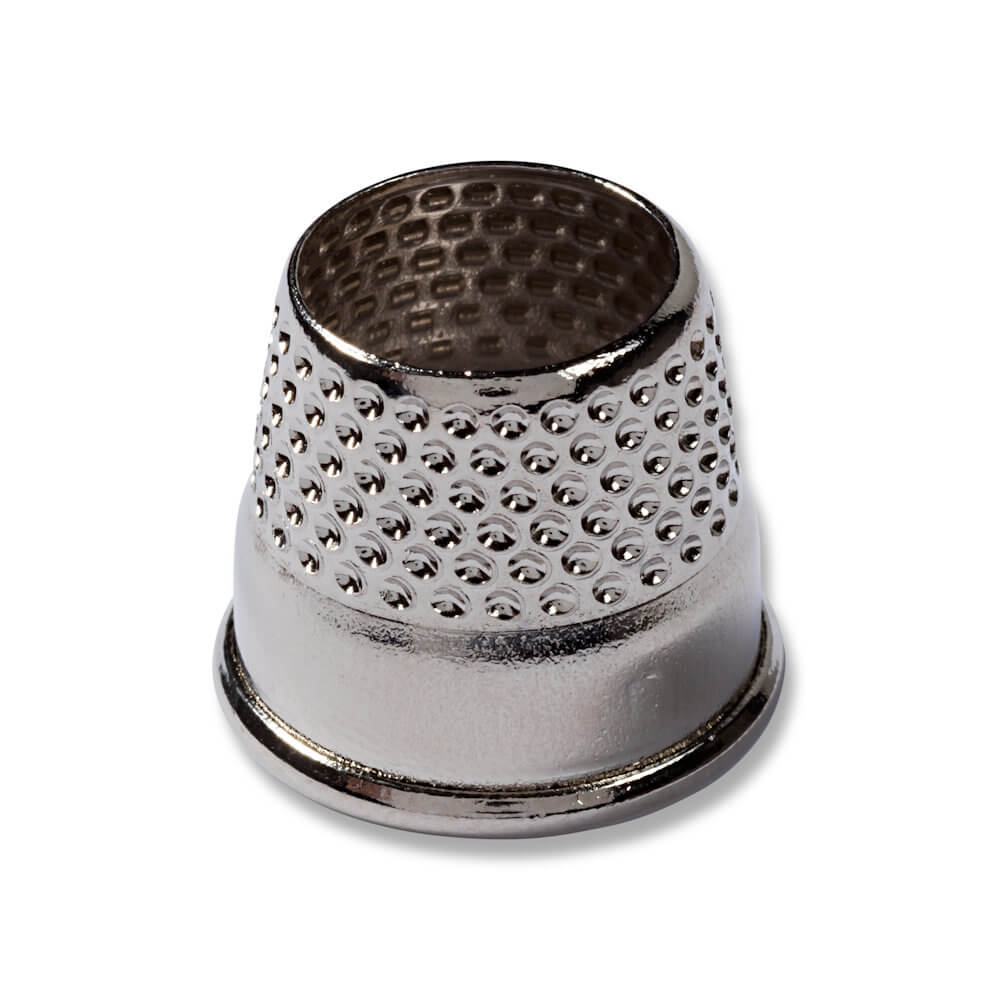 OPEN TAILOR'S THIMBLE STEEL POLISHED 16MM 431312