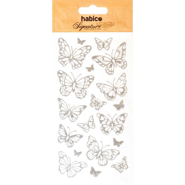 SIGNATURE GLITTER STICKERS BUTTERFLY 901007S