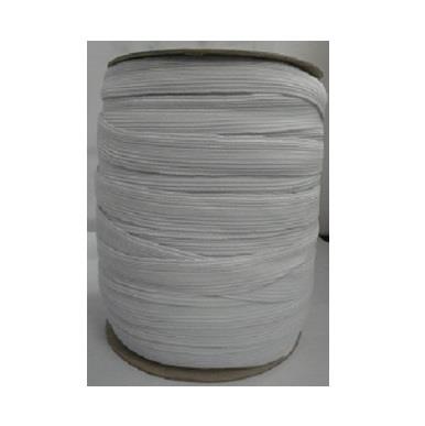 Polyprop Elastic White  3/4"(75 mtr cards)