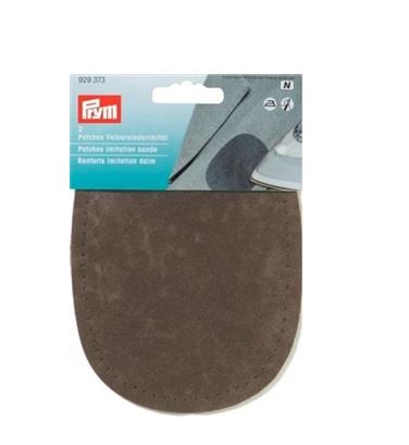 PATCHES IMT SUEDE IRON-ON 10 X 14CM D BROW 929373