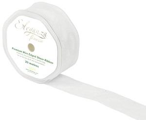 32MM WIRED SHEER RIBBON - 20MTS
