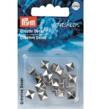 CREATIVE DECOR SQUARE PINNING 7MM SILVER 403660